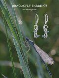 wholesale TOUPOP Infinity Insect Earrings 925 Sterling Silver Dragonfly/hummingbird/ladybug/butterfly/bee Drop Dangle Earrings Jewelry Christmas Gifts For Women -0-2