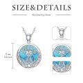 wholesale 925 Sterling Silver Tree Of Life Pendant Necklace-0-1