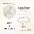 wholesale 925 Sterling Silver Christian Baptism Double Chain Cross Ankle Bracelet-0-5