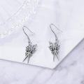 wholesale 925 Sterling Silver Butterfly Drop Earrings for Women Girls Gift Idea 3-0-4