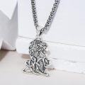 wholesale Sterling Silver Celtic Knot Necklace with Animals Pendant Jewelry for Men Women-0-12