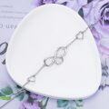 wholesale 925 Sterling Silver Heart & Infinity Tree Of Life Adjustable Bracelet For Women Gifts-0-2