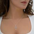 wholesale 925 Sterling Silver Cross Pendant With Abalone Shell And Celtic Knots-0-4