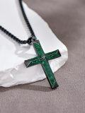 wholesale Cross Necklace For Men 925 Sterling Silver Cross Pendant Necklace Religious Protection Jewelry Birthday Christmas Gifts For Father Husband Him Son Her -0-4
