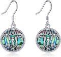 wholesale Sterling Silver Crystal Sister Earrings Birthday Gift for Sisters-0-41