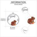 wholesale 925 Sterling Silver Capybara Pendant Necklace Animal Charm Gift for Women Girls-0-4