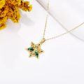 wholesale 14K Gold Tree of Life Star Pendant Necklaces for Women-0-1
