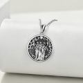 wholesale 925 Sterling Silver Teardrop Pendant With Angel Figure-0-2