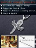 wholesale 925 Sterling Silver &  Ancient Egyptian Goddess Isis Ankh Necklace - 1.77 Inch Pendant, Gift Box-0-2