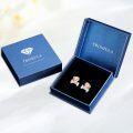 wholesale 925 Sterling Silver Bone Shaped Puppy Stud Earrings-0-6