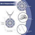 wholesale 925 Sterling Silver Blue Enamel Compass Pendant Necklace  - Nautical Jewelry for Women and Men-0-1