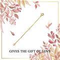 wholesale 14k Rose Gold Chain Bracelet Wholesale With Heart Charm-0-18