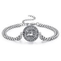 wholesale 925 Sterling Silver Sagittarius Zodiac Sign Bracelet for Men - Archer Constellation-Sagittarius