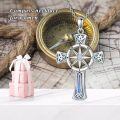 wholesale 925 Sterling Silver Cross Pendant Necklace-0-3