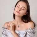 wholesale 925 Sterling Silver Cat Pendant Necklace-0-1
