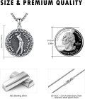 wholesale  Round Golfer Sports Pendant Necklace-0-5
