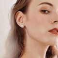 wholesale 925 Sterling Silver Adorable Cat Earring-0-4