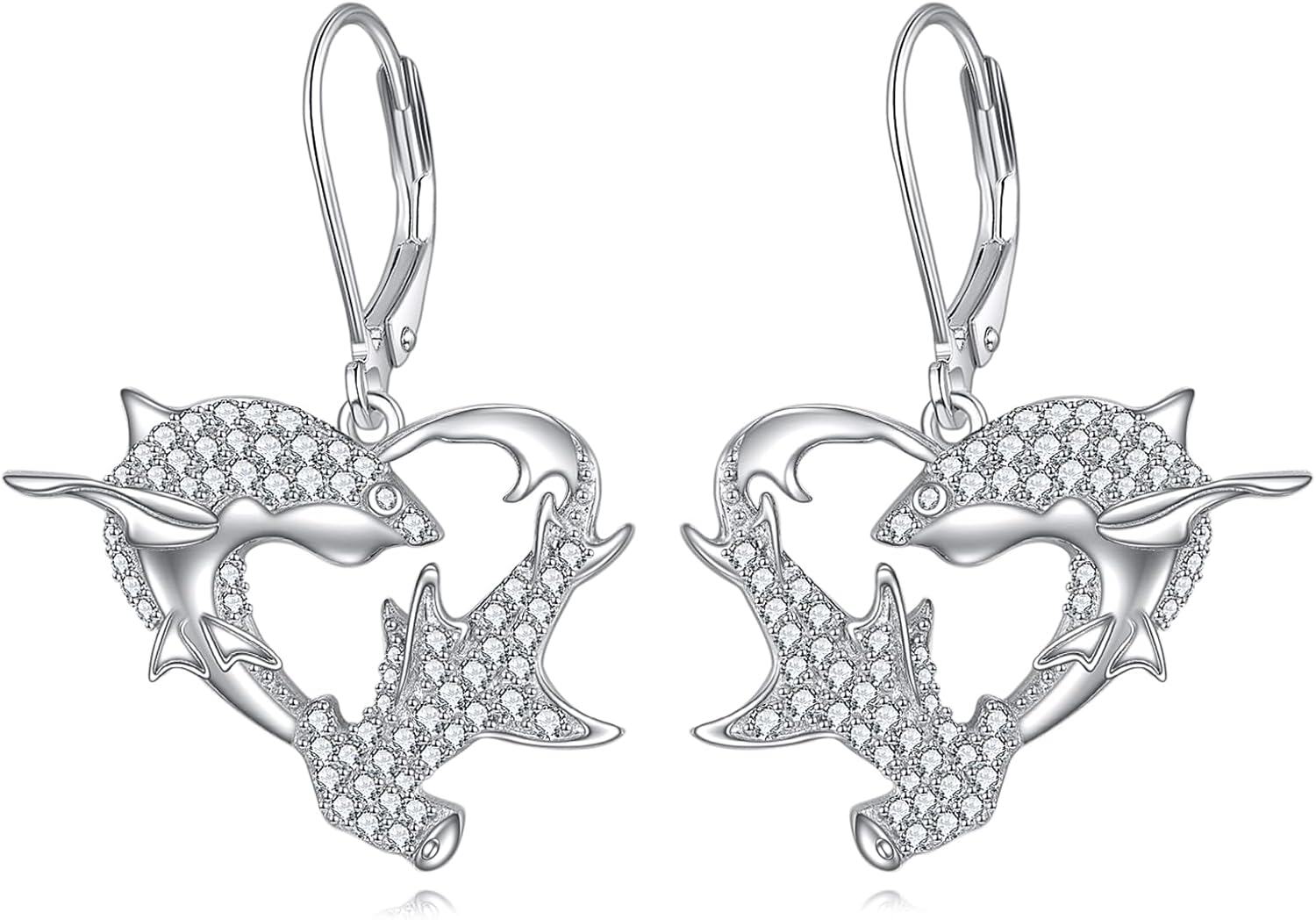 wholesale 925 Sterling Silver Turtle Moonstone Teardrop Earring Set Sea Life s for Her-0-1