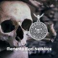 wholesale 925 Sterling Silver Carpe Diem Pendant Necklaces for Men Women - Memento Mori s-0-1
