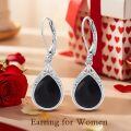 wholesale Sterling Silver Celtic Filigree Teardrop Leverback Earrings for Women Mom Gift-0-38