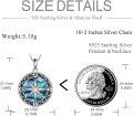 wholesale 925 Sterling Silver Abalone Shell Triple Moon Goddess Compass Pendant Necklace for Men & Women Norse Viking Pagan  Idea-0-2