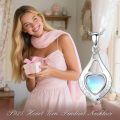 wholesale 925 Sterling Silver Heart Pendant Necklace With Tools-0-4