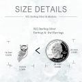 wholesale 925 Sterling Silver Owl Earrings Wholesale Polished Finish-0-3