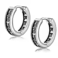 wholesale 925 Sterling Silver Kokopelli Tree of Life Huggie Hoop Earrings for Women Men 14mm Diameter-0-0