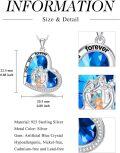 wholesale TOUPOP Gifts For Mom Nana Sterling Silver Mother Daughter Jewelry Birthday Christmas Gifts -0-4