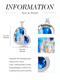 TOUPOP Sterling Silver & Stone Mother Daughter Jewelry Gifts-0-4