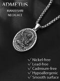 wholesale 925 Sterling Silver Buddhist Goddess Pendant Necklace - Protection & Good Luck Charm for Women/Men-0-4