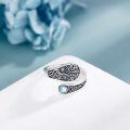 wholesale 925 Sterling Silver Moonstone Celtic Knot Tree Of Life Ring-0-4