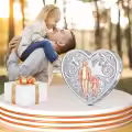 wholesale 925 Sterling Silver Family Love Charm Bracelet Wholesale for Daughter Mother Lover - Birthday Valentine's Day Gifts-0-72