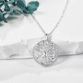 wholesale 925 Sterling Silver Tree of Life Pendant Necklace - Mother's Day s for Women and Moms-0-3