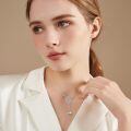 wholesale 925 Sterling Silver Cz Tennis Racket Ball Drop Lariat Necklace For Women-0-4