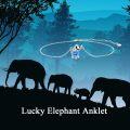 wholesale TOUPOP Elephant Anklets Sterling Silver Elephant Ankle Bracelet -0-1