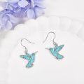 wholesale 925 Sterling Silver Hummingbird  Necklaces for Women Girls Gifts Jewelry Accessories-0-39