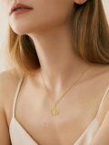 TOUPOP 14K Gold & Stone Tree Of Life Owl Pendant Necklace for Women-0-2
