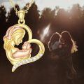 wholesale 14k Mother And Child Pendant-0-1
