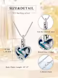 TOUPOP Sterling Silver Urn Necklace For Ashes With Filler Kit-0-5