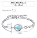 wholesale Sterling Silver Crystal AA Recovery Bracelet Sobriety Jewelry Gifts-0-3