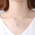 wholesale 925 Sterling Silver Dovetail Filigree Pendant Necklaces for Women - Mother's Day Gifts-0-5