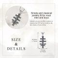 wholesale 925 Sterling Silver Angel Caravaca Cross Pendant Necklace for Women Men Religious s 47cm Chain Length-0-4