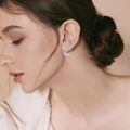 wholesale 925 Sterling Silver Cute Dinosaur Hoop Earrings-0-3