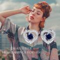 wholesale 925 Sterling Silver Birthstone Heart Stud Earrings Jewelry Gifts for Women-0-29