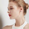 wholesale 925 Sterling Silver Rose Gold Plated Celtic Knot Butterfly Stud Earrings-0-3