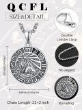 wholesale 925 Sterling Silver Leo Lion Zodiac Sign Pendant Necklaces for Men Women Astrology s-0-1