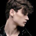 wholesale 925 Sterling Silver Spiked Cufflink Earrings Wholesale Black-0-8