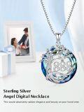 wholesale Sterling Silver Tree of Life Angel Number Necklace Numerology Jewelry Gift-0-42