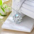 wholesale 925 Sterling Silver Moonstone Octopus Pendant Necklace Sea Life s for Her-0-4